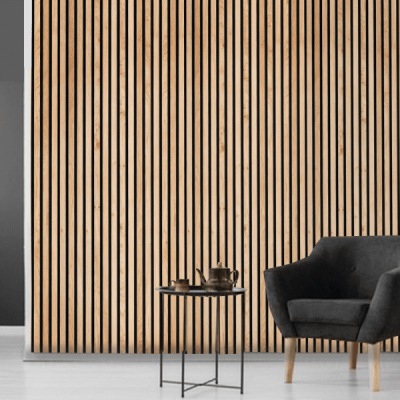 Real Solid Oak Acoustic Slat Wood Panels – Premium Quality & Original Oak Wood